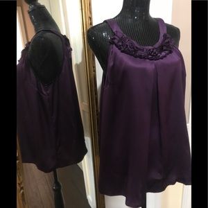 100% silk tunic